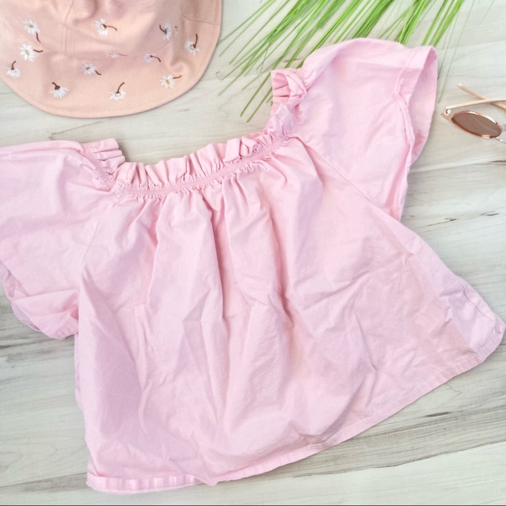 🌸3/$30🌸 Zara Girls Summer Pink Flowy Top